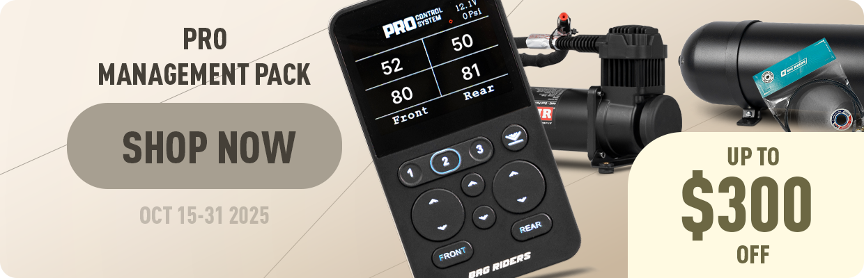 Get 15% off PRO Control System air management packages