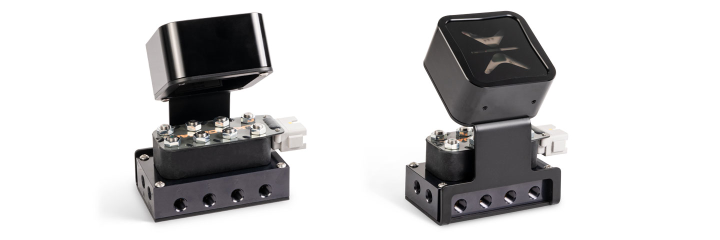 AccuAir e-Level+ Pedestal Mount Back Side