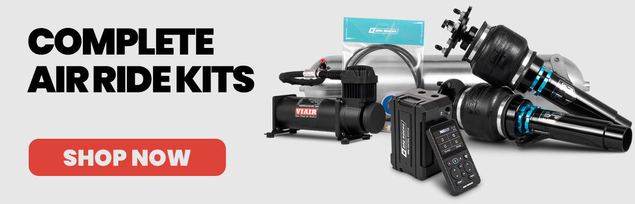 Shop complete air ride kits and get a free VIAIR 444C compressor