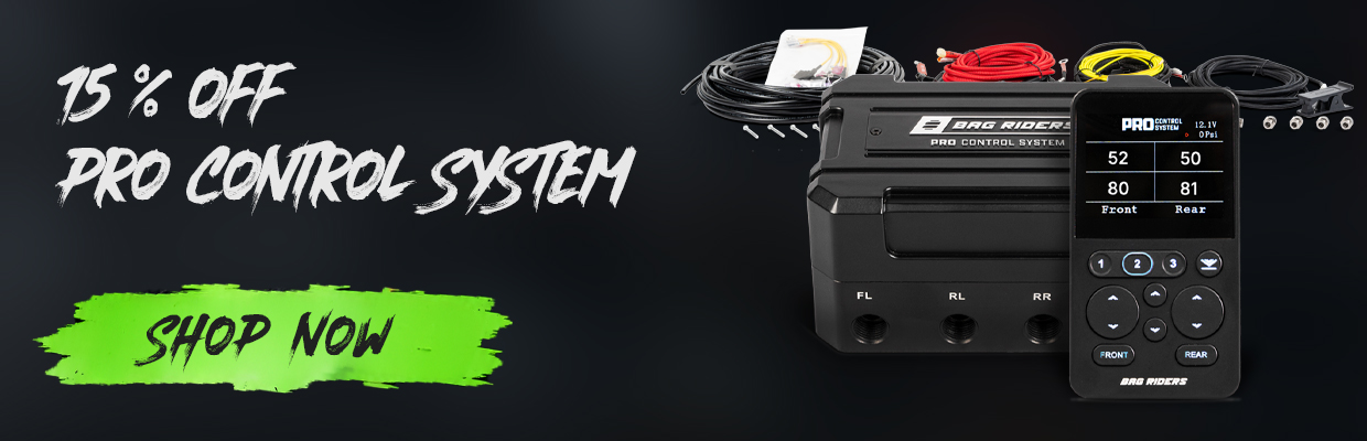 15% off the Bag Riders PRO Control System