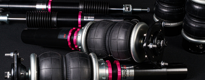 four corner air suspension struts and bags from Godspeed