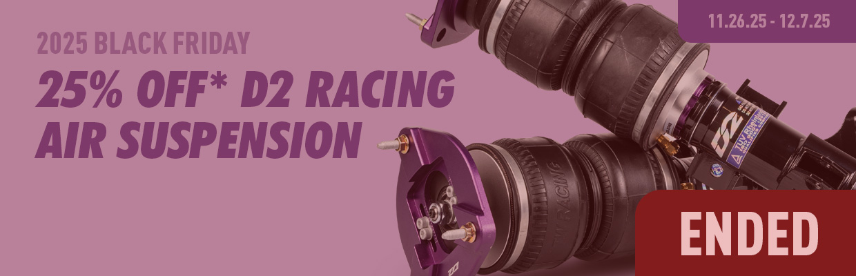 D2 Racing Air Suspension Black Friday Sale