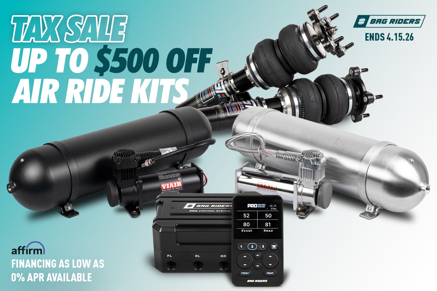 Bag Riders: The Largest Supplier of Air Ride Suspension Kits