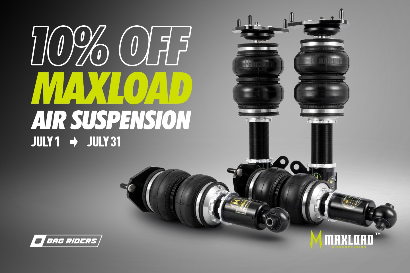 Maxload Air Suspension Sale 2026 - 10% Off