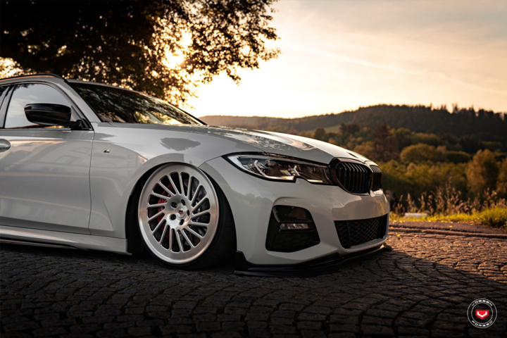 BMW G21 3 Series on Vossen Wheels