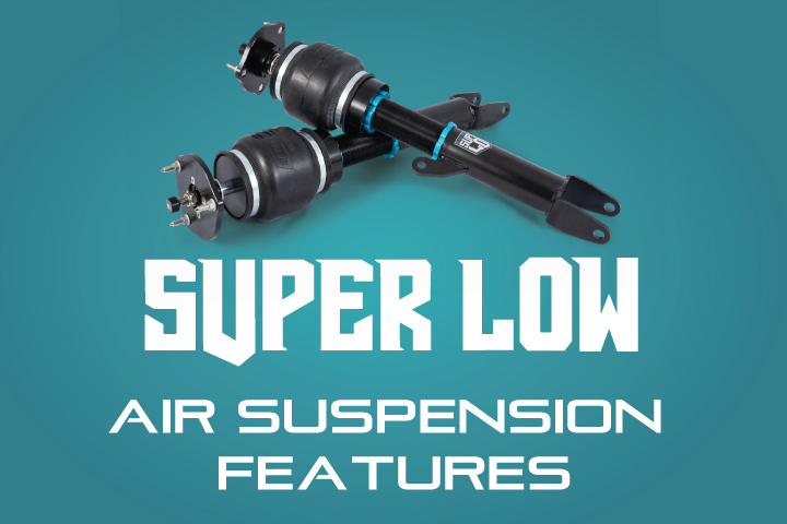 The Features of Bag Riders Super Low Air Suspension