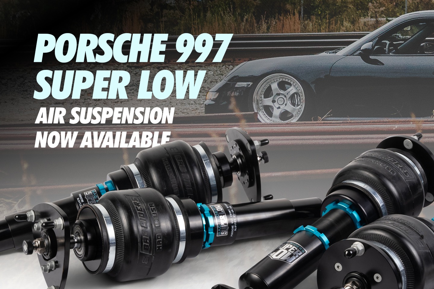 Porsche 997 Super Low Air Suspension Release