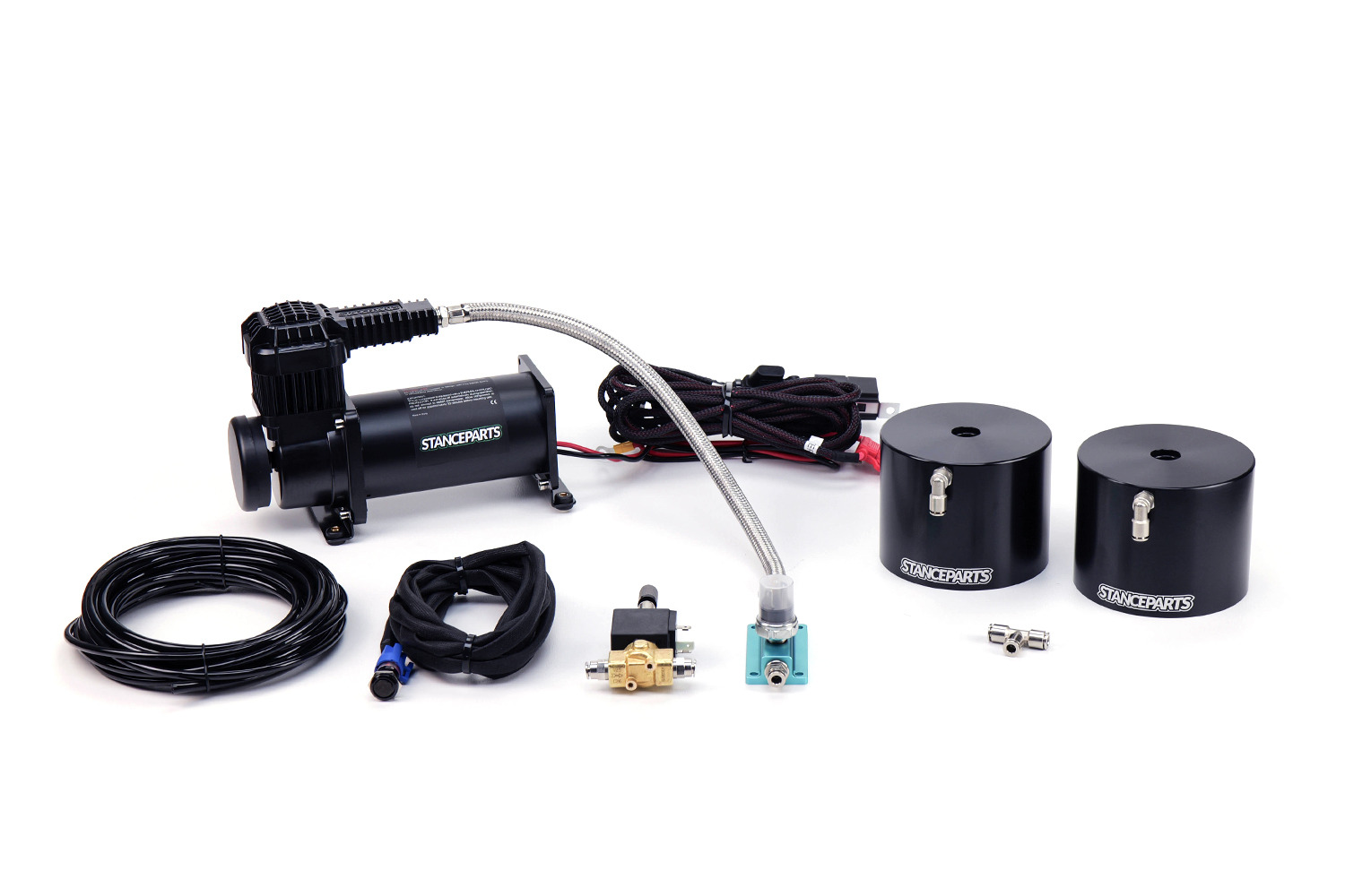 Stanceparts Universal Tankless 2 Corner Air Cup Lift System | Bag