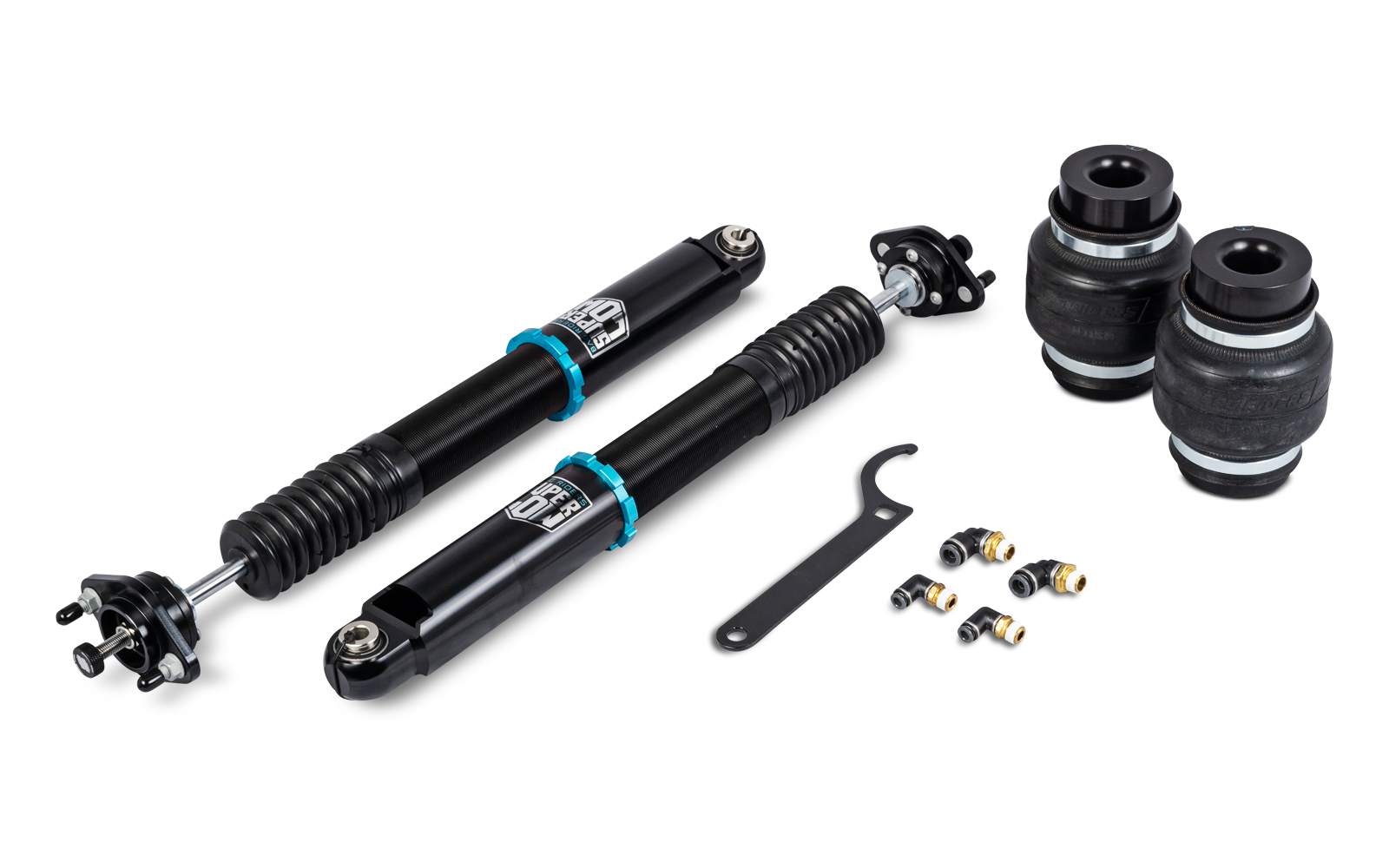 BMW E46 3 Series M3 Bag Riders Super Low Rear Air Suspension | Bag