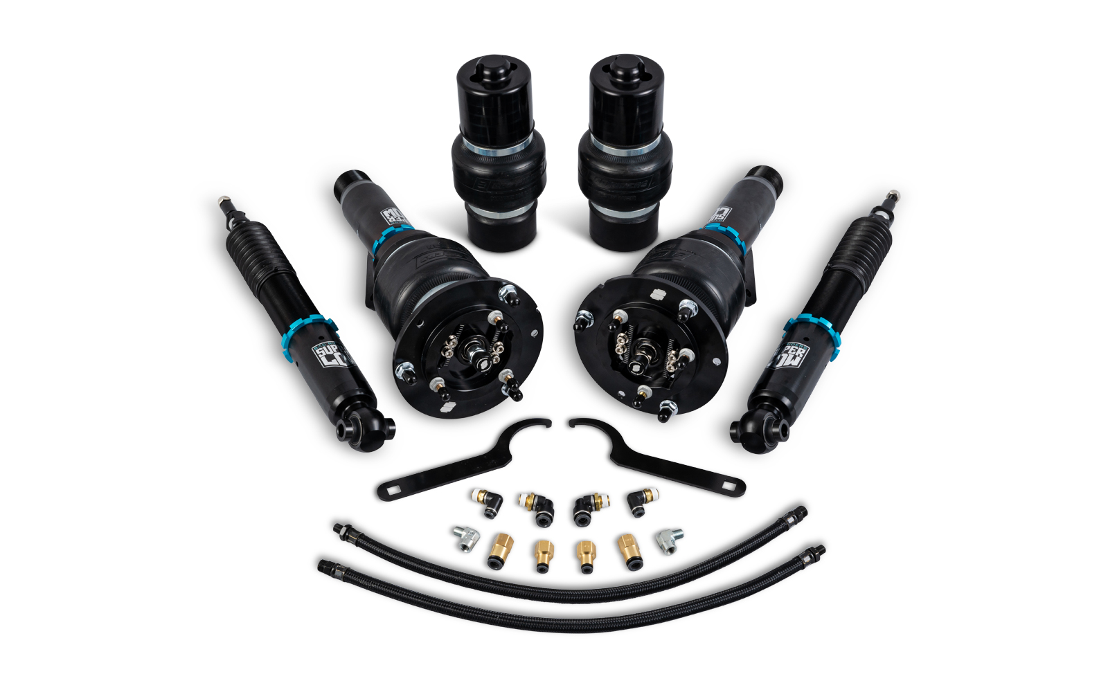 BMW F80 M3 & F82/F83 M4 Super Low Four-Corner Air Suspension | Bag