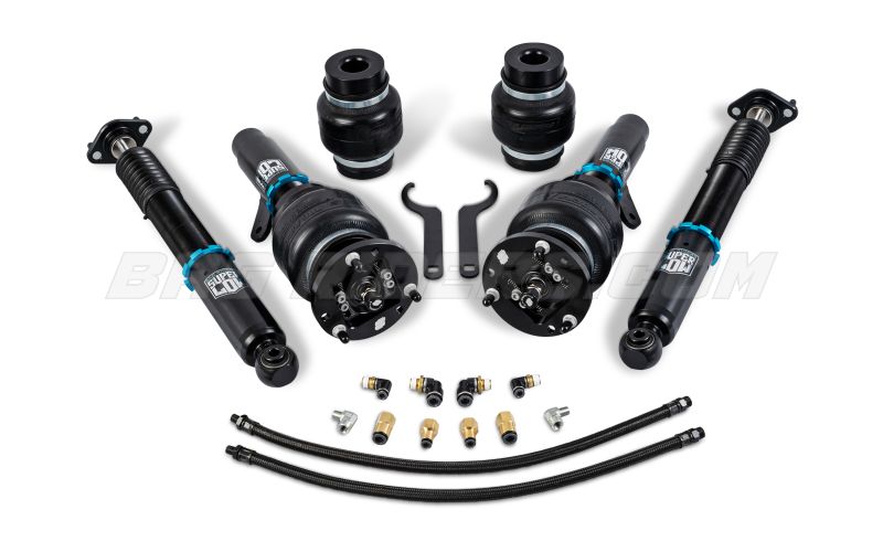 BMW E46 3 Series M3 Super Low Air Suspension by Bag Riders