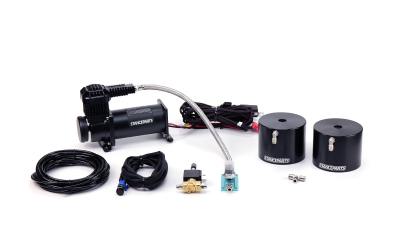 Stanceparts tankless 2-corner Air Cup System with air line, switch, valve, compressor, and cups