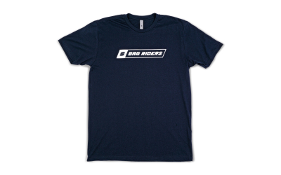 Bag Riders Navy Blue Logo Shirt