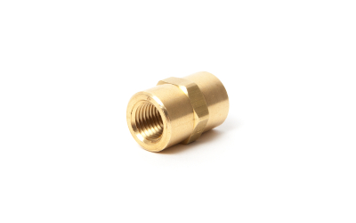 Brass female coupler