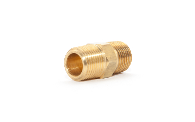 Brass hex nipple 