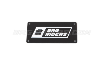 Bag Riders Air Lift 3S Manifold Cover Plate (Black Acrylic) 