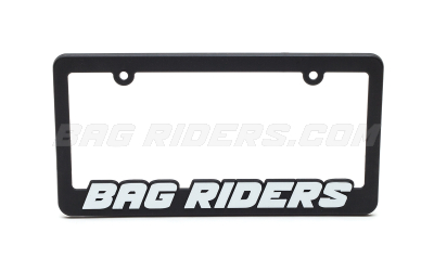Bag Riders License Plate Frame
