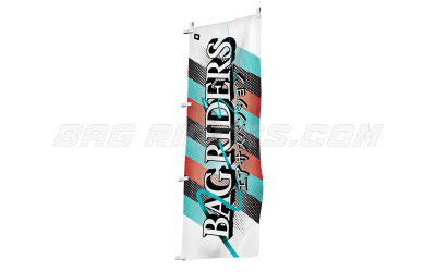 Bag Riders Nobori Flag - Halftone