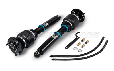 Super Low by Bag Riders Front Air Suspension for Lexus LS430 UCF30 Toyota Celsior (Adjustable Top Hats)