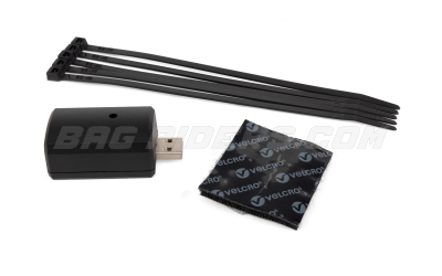 Bag Riders magnetic controller mount with magnetic plate and 3M adhesive