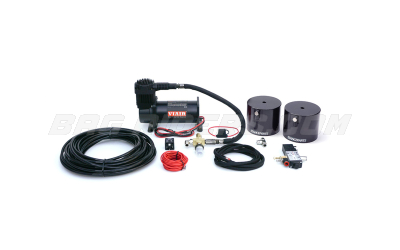 Stanceparts Tankless 2 Corner Air Cup System with air line, switch, vlave, compressor, and cups