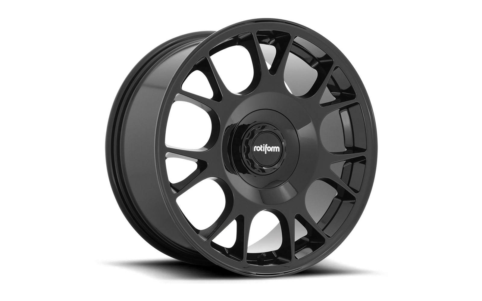 Rotiform TUFR Gloss Black Cast Wheels Bag Riders