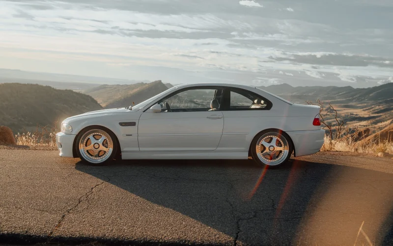 BMW E46 3 Series M3 Bag Riders Super Low Rear Air Suspension | Bag