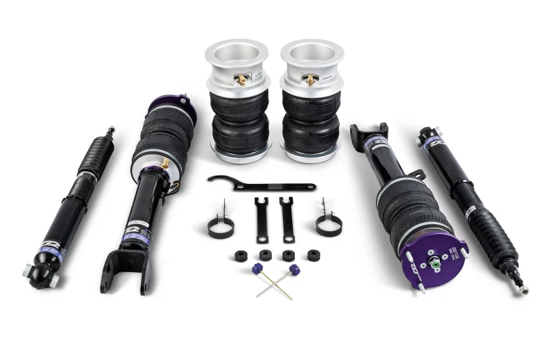D2 Racing サスペンションキット Scion xB 1st Gen D2 Racing Air Ride Suspension Kit | Bag Riders