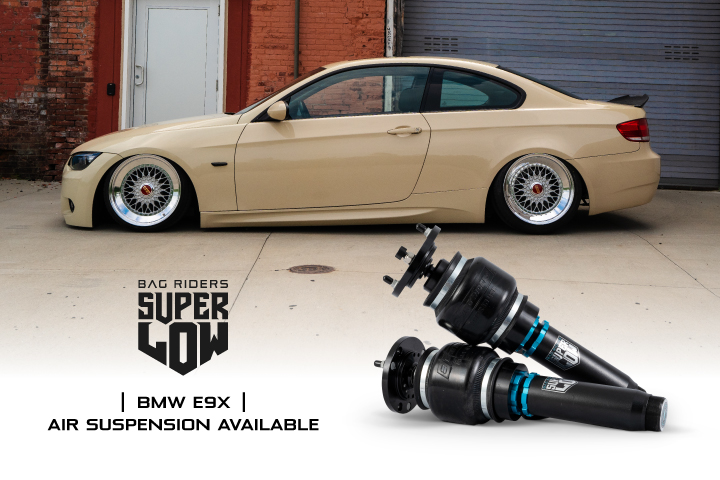 BMW E90 on Super Low Air suspension by Bag Riders