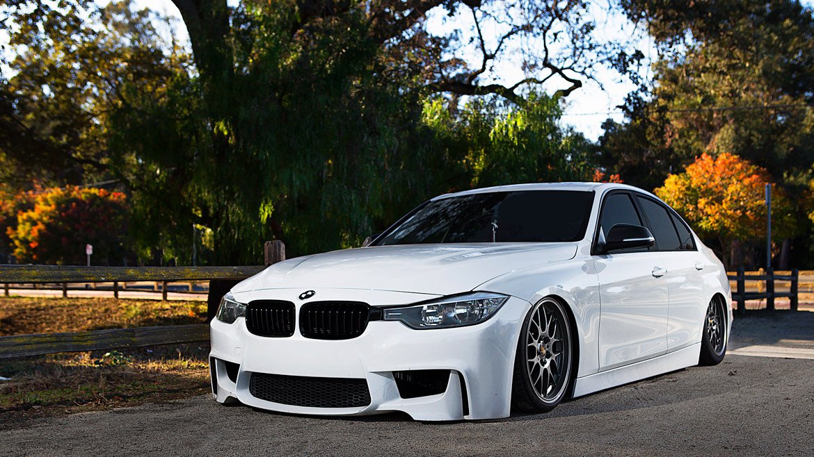 New Air Ride: BMW F30 Air Suspension Kit (Air Lift Performance) | Bag ...