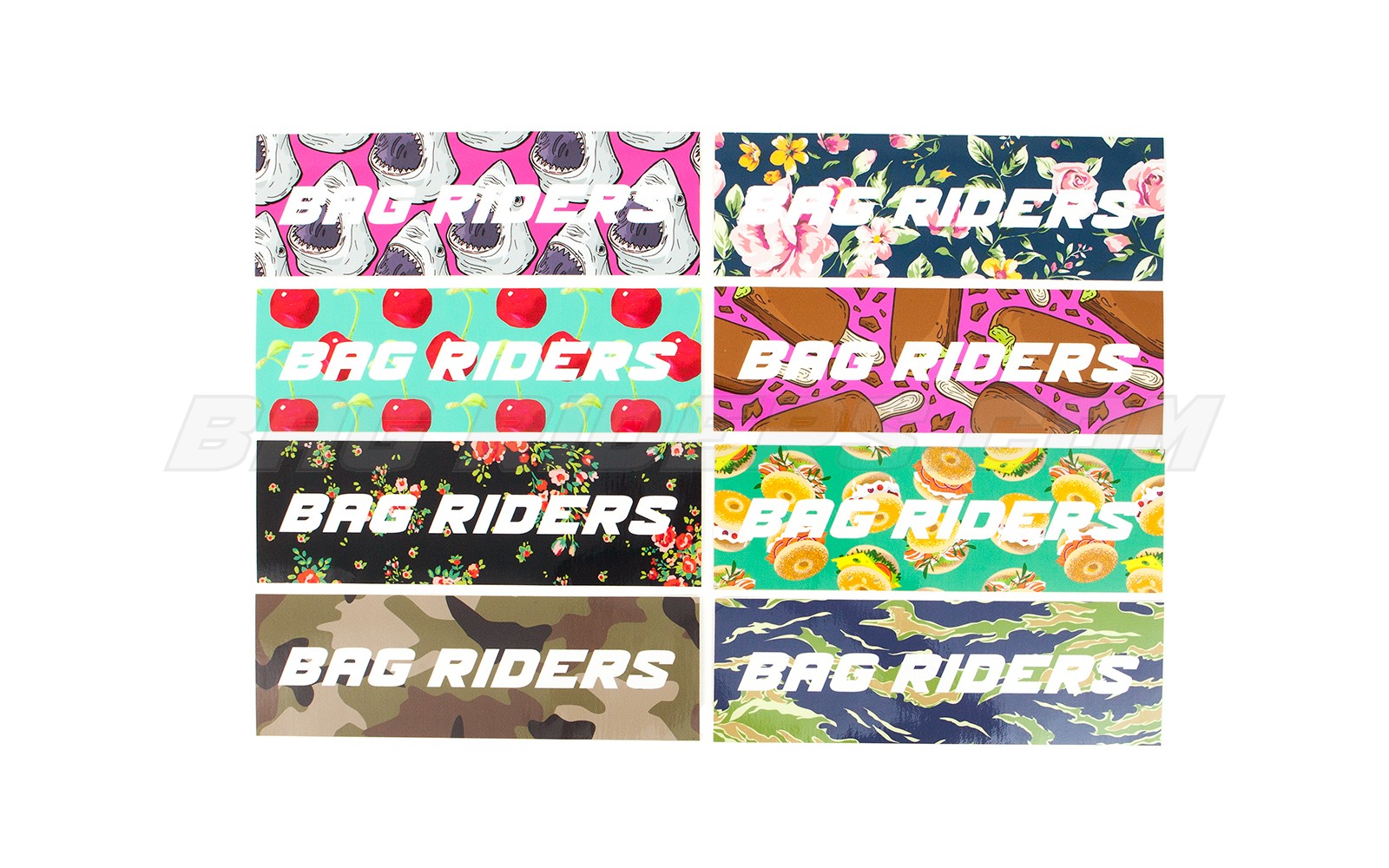 Bag Riders Stickers