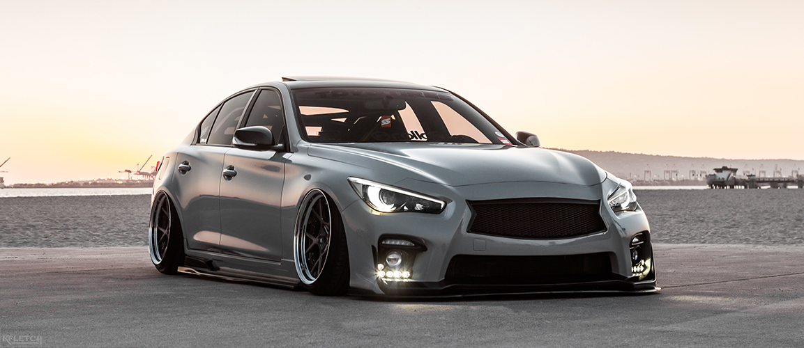 Infiniti Q50 (AWD/RWD) Kits Now Available Bag Riders Air Suspension