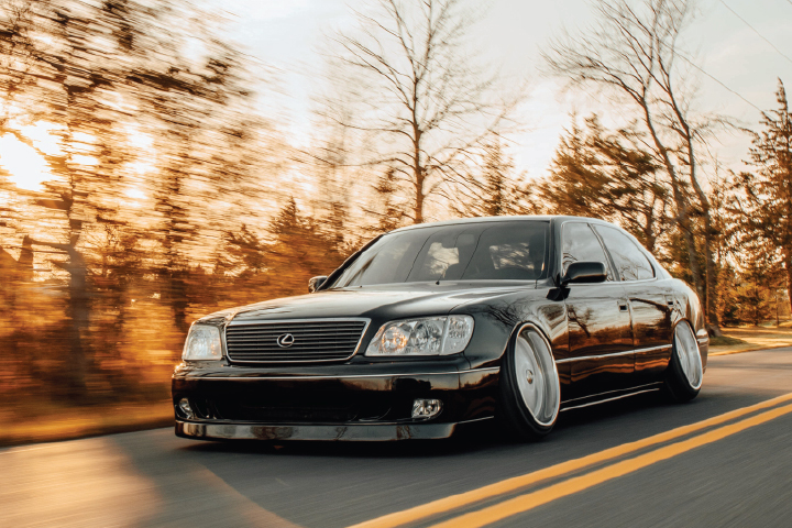 Super Low air suspension on ls400