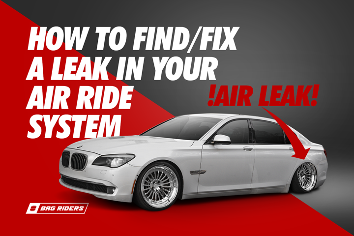 How to Find/Fix an Air Ride Leak | Bag Riders