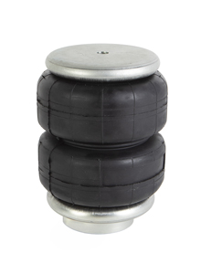 Double-convoluted air bags