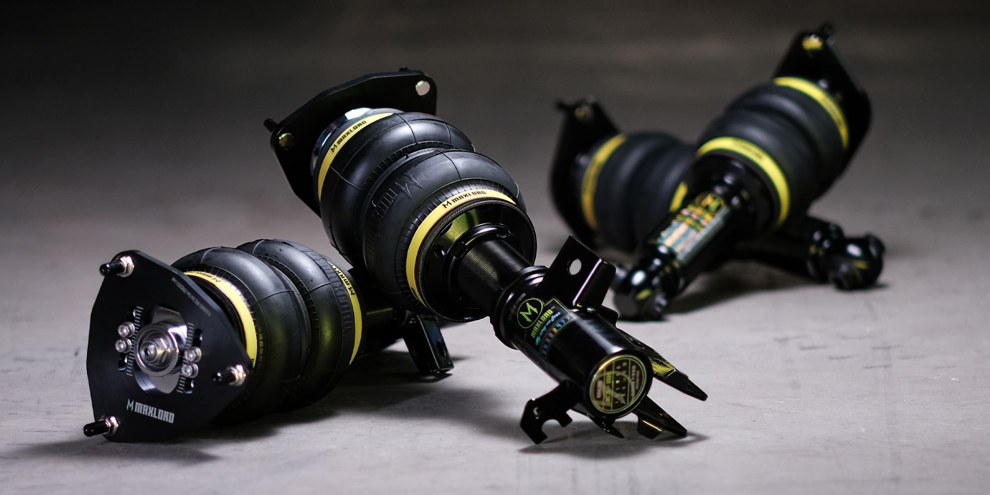 Maxload air suspension kit - complete front and rear setup