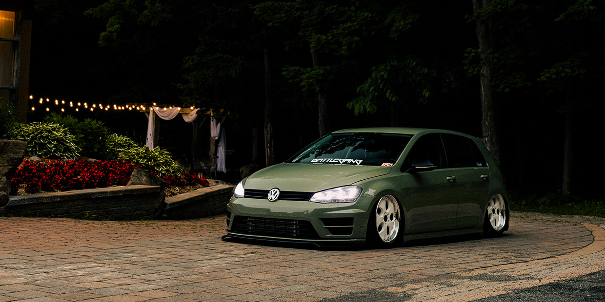 Air Suspension for Volkswagen Golf R Mk7 (2015-2019) AWD | Bag Riders